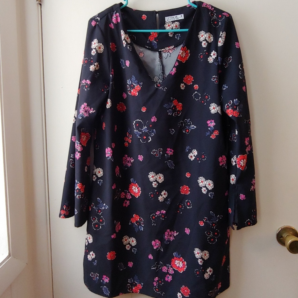 Black Floral Dress